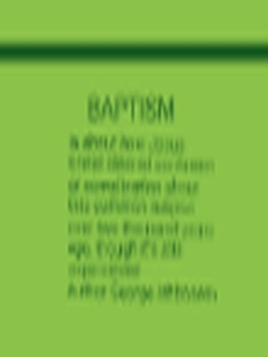 cover image of Baptism